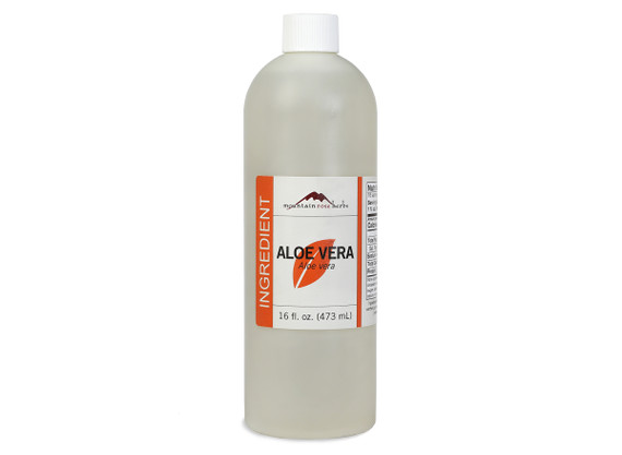 Aloe Vera in plastic bottle